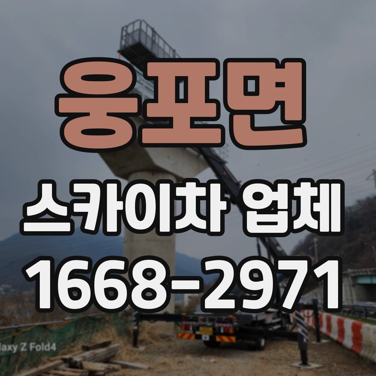 웅포면 스카이차 업체