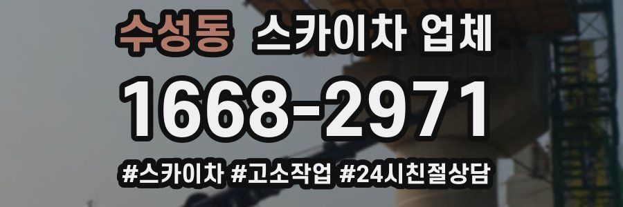 수성동 스카이차 업체