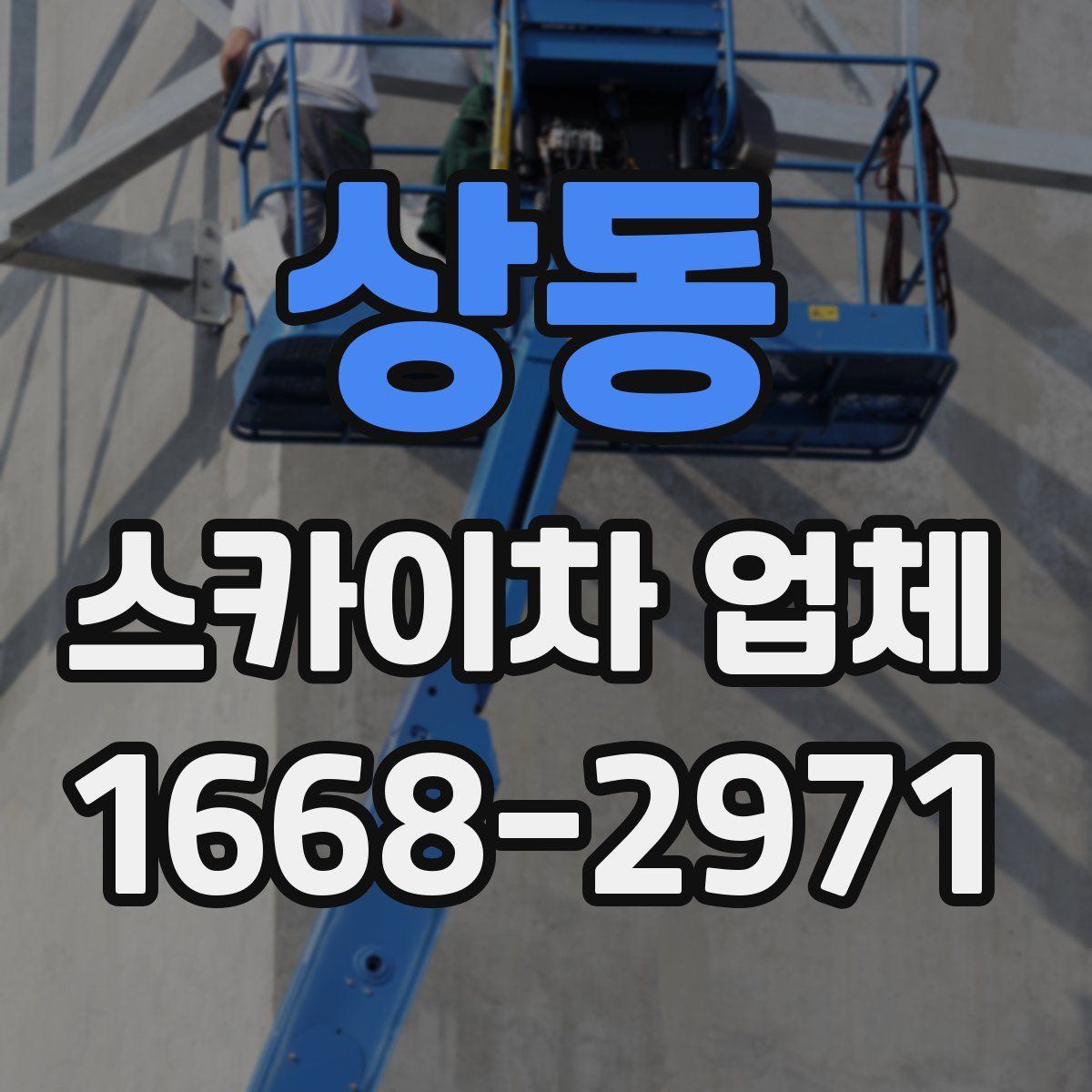 상동 스카이차 업체