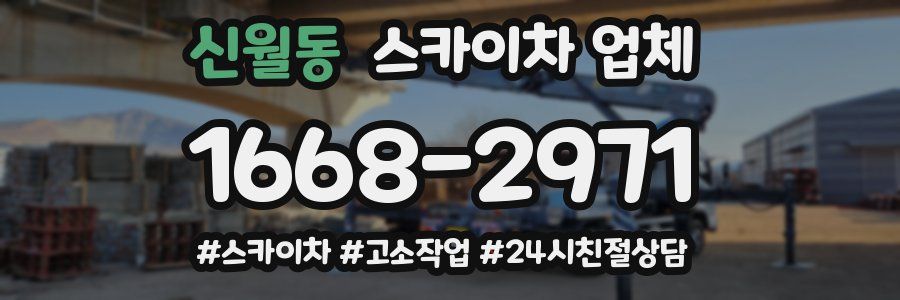신월동 스카이차 업체