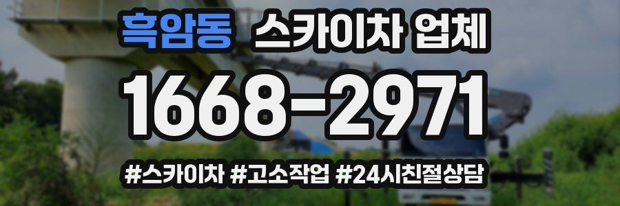 흑암동 스카이차 업체