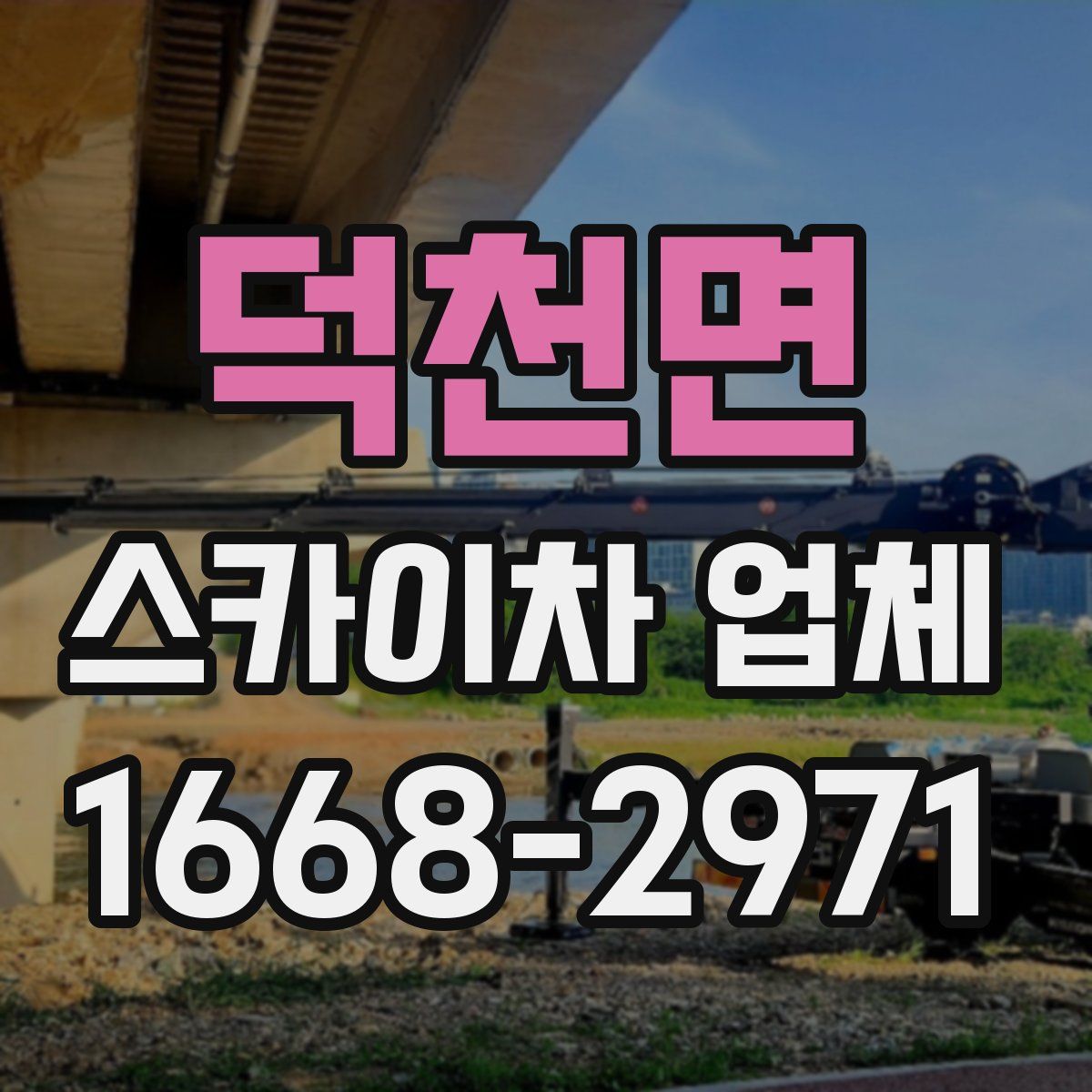 덕천면 스카이차 업체