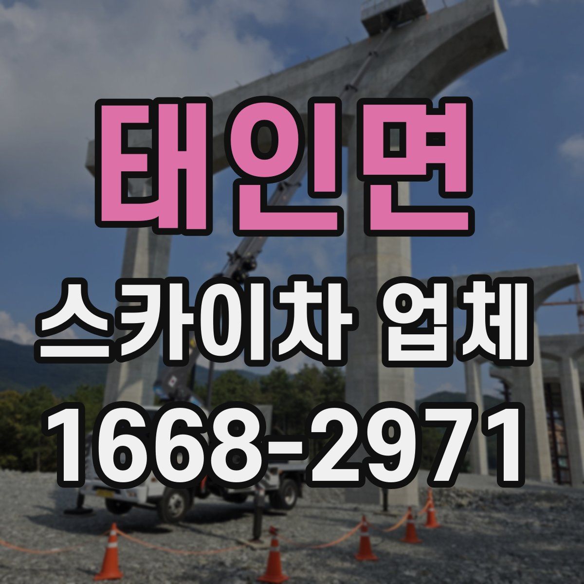 태인면 스카이차 업체
