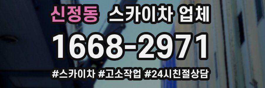 신정동 스카이차 업체
