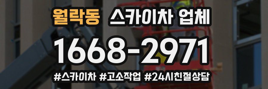 월락동 스카이차 업체