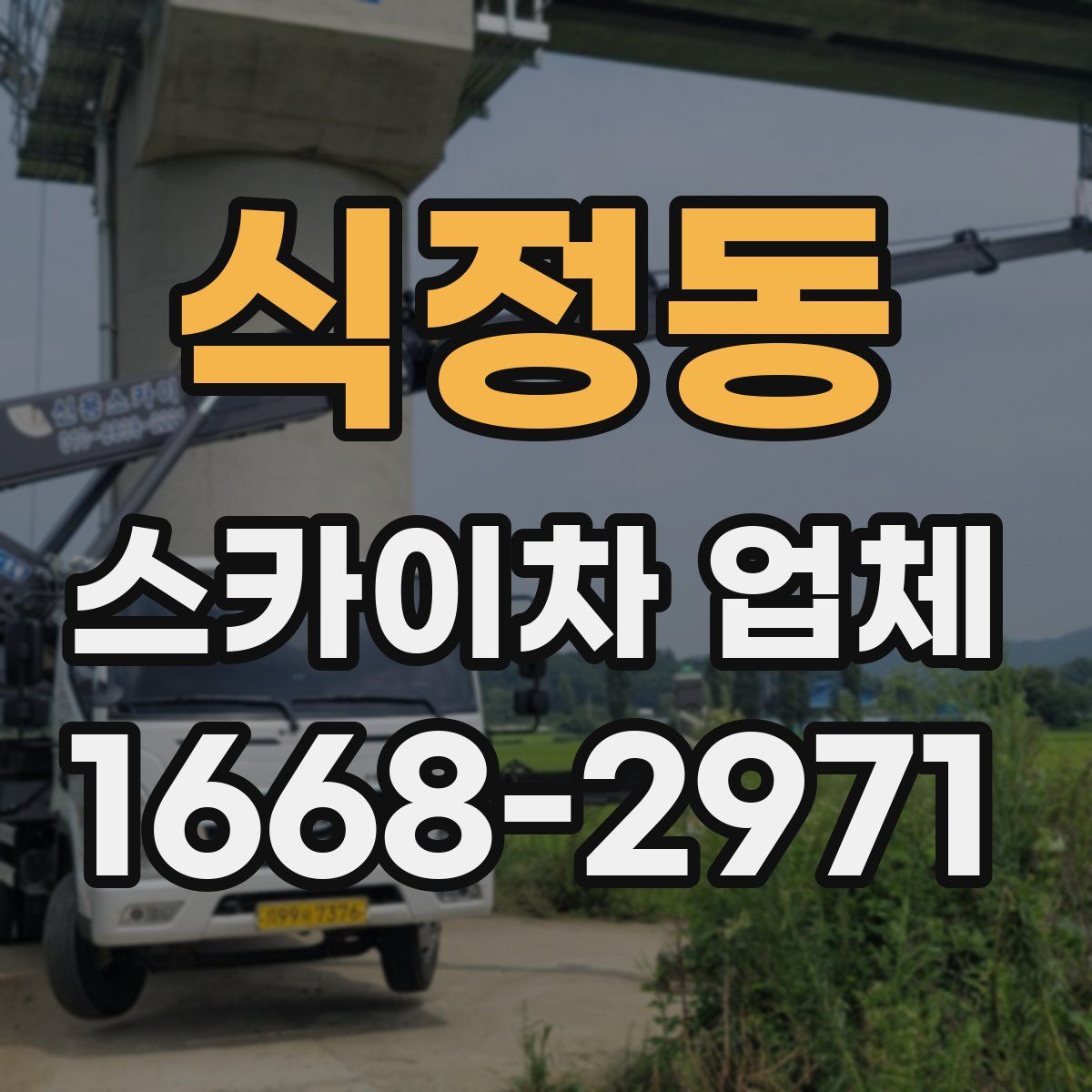 식정동 스카이차 업체