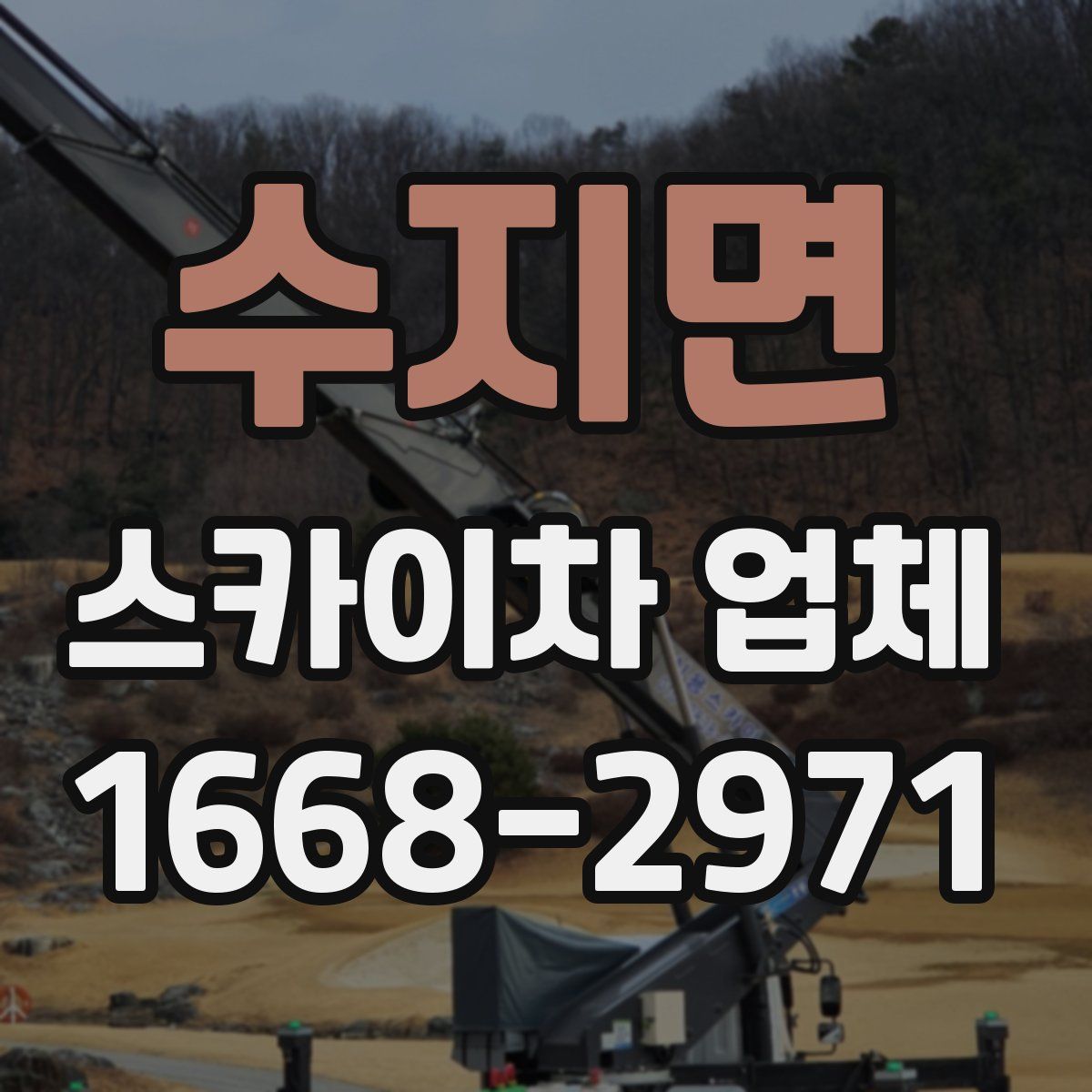 수지면 스카이차 업체