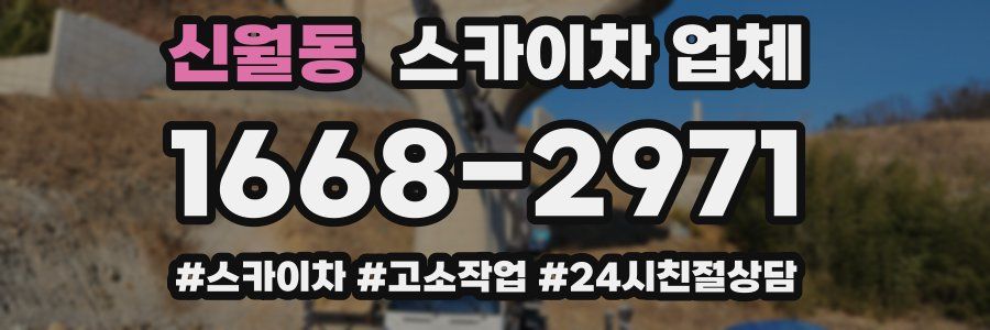신월동 스카이차 업체