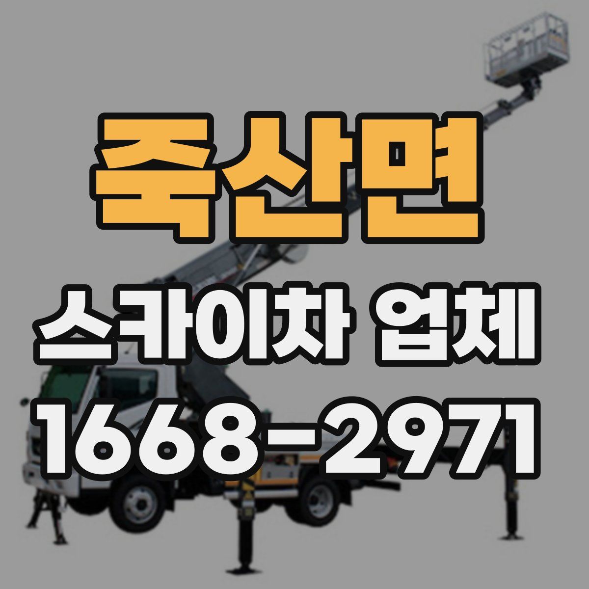 죽산면 스카이차 업체