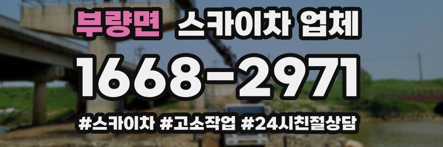 부량면 스카이차 업체