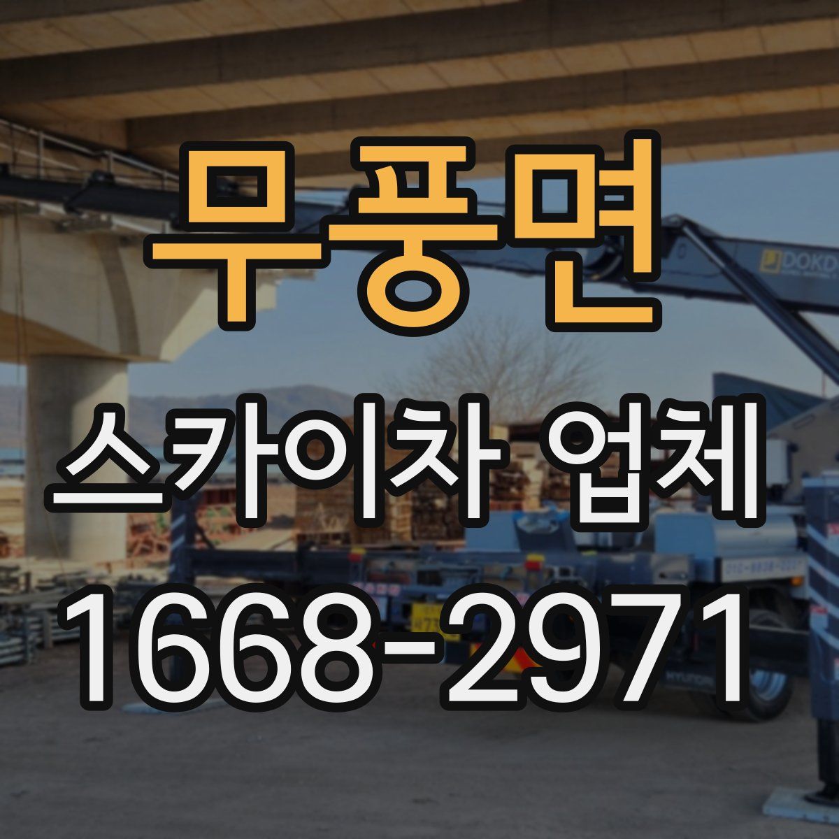 무풍면 스카이차 업체