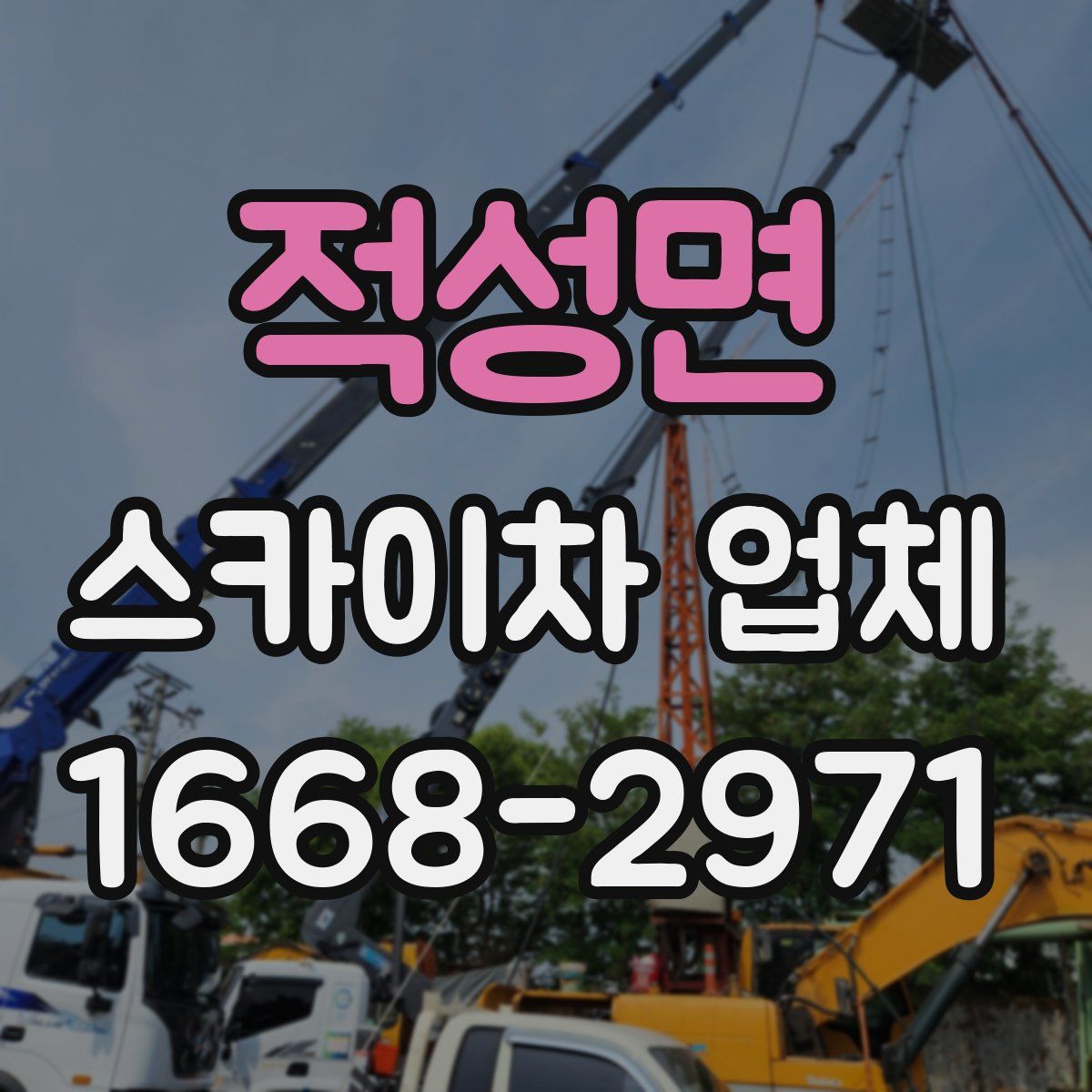 적성면 스카이차 업체