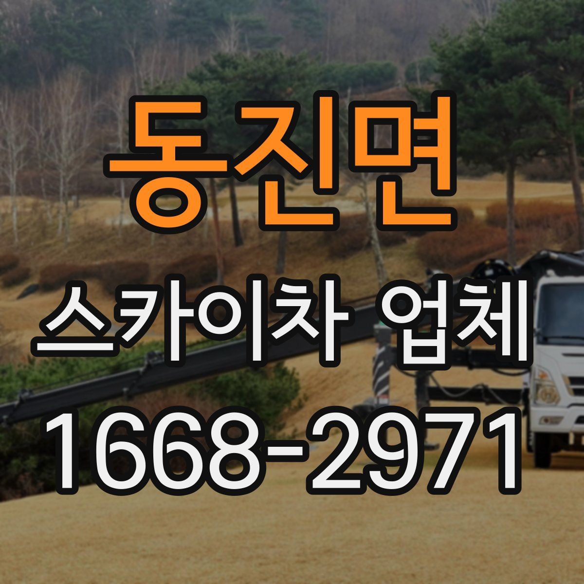 동진면 스카이차 업체