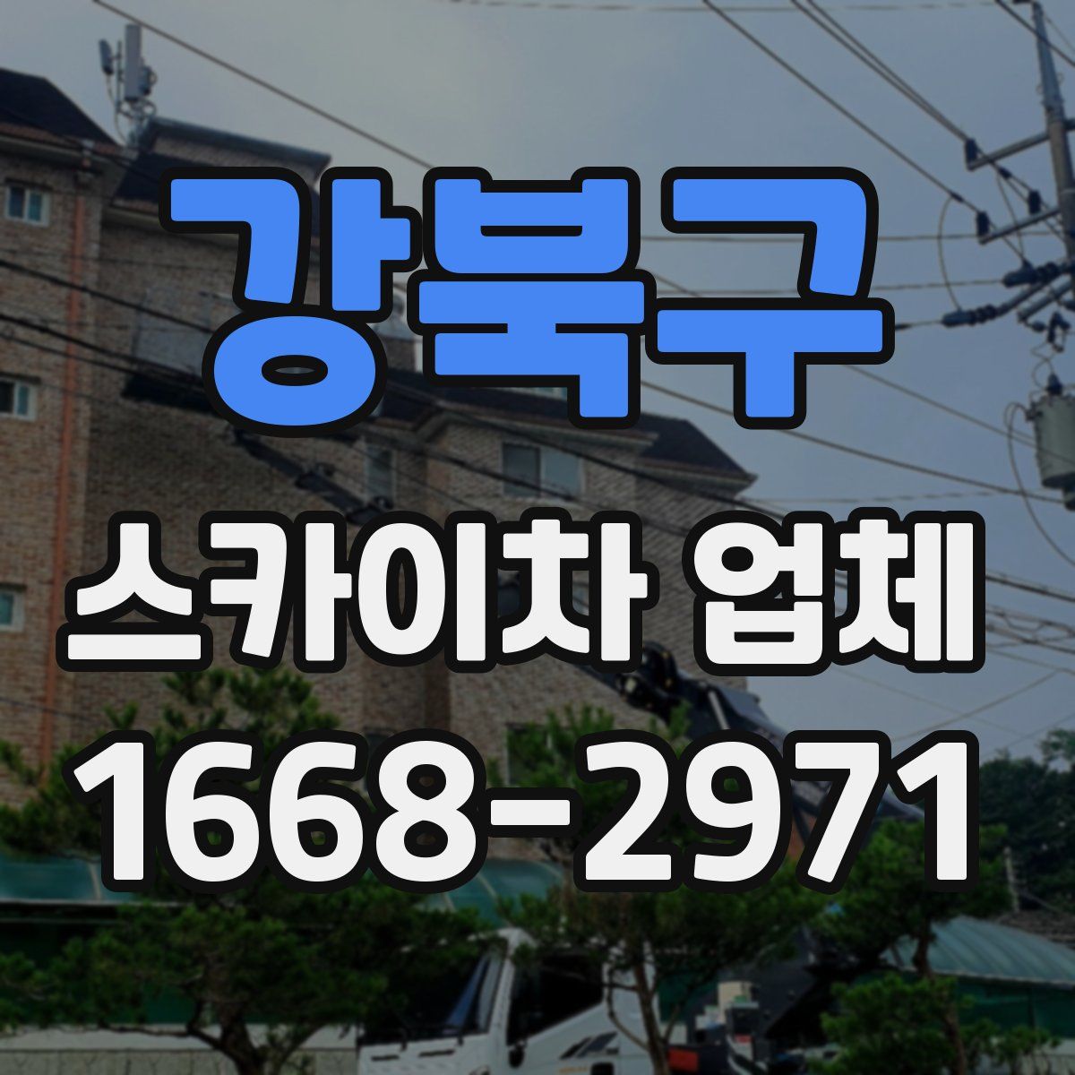 강북구 스카이차 업체