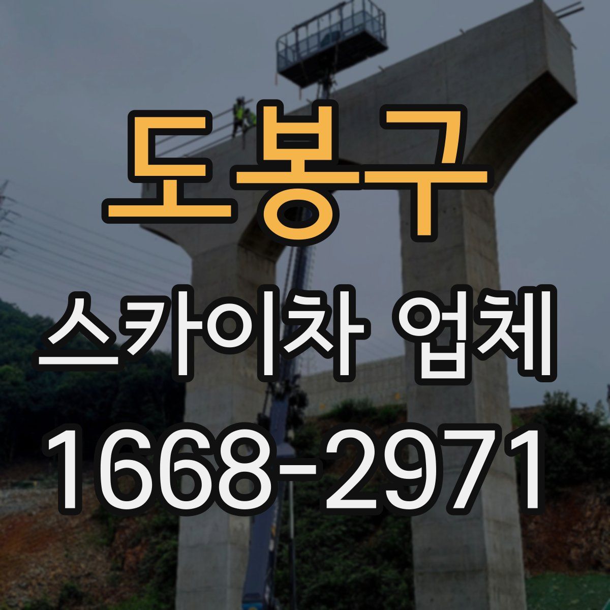 도봉구 스카이차 업체