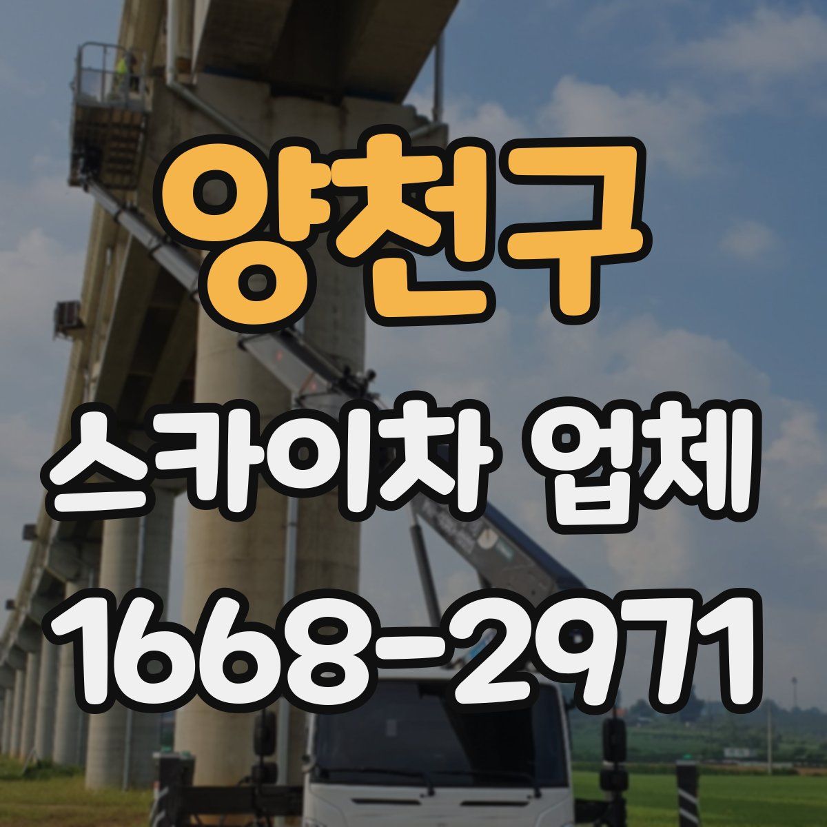 양천구 스카이차 업체