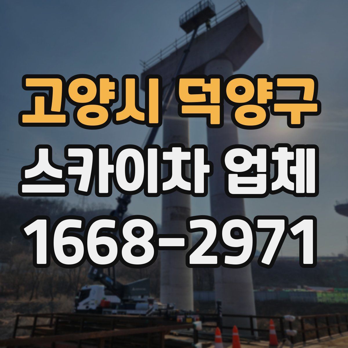 고양시 덕양구 스카이차 업체