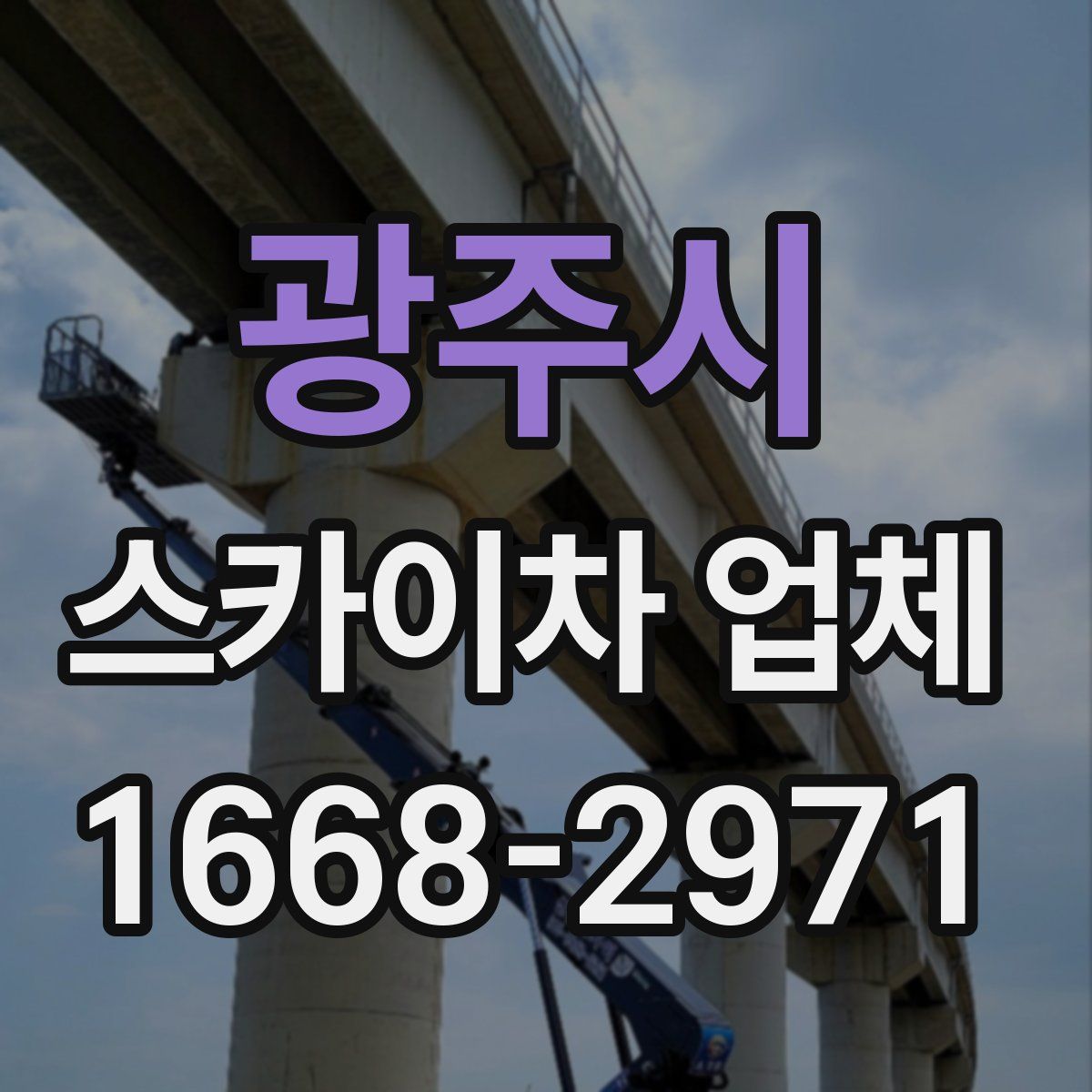 광주시 스카이차 업체