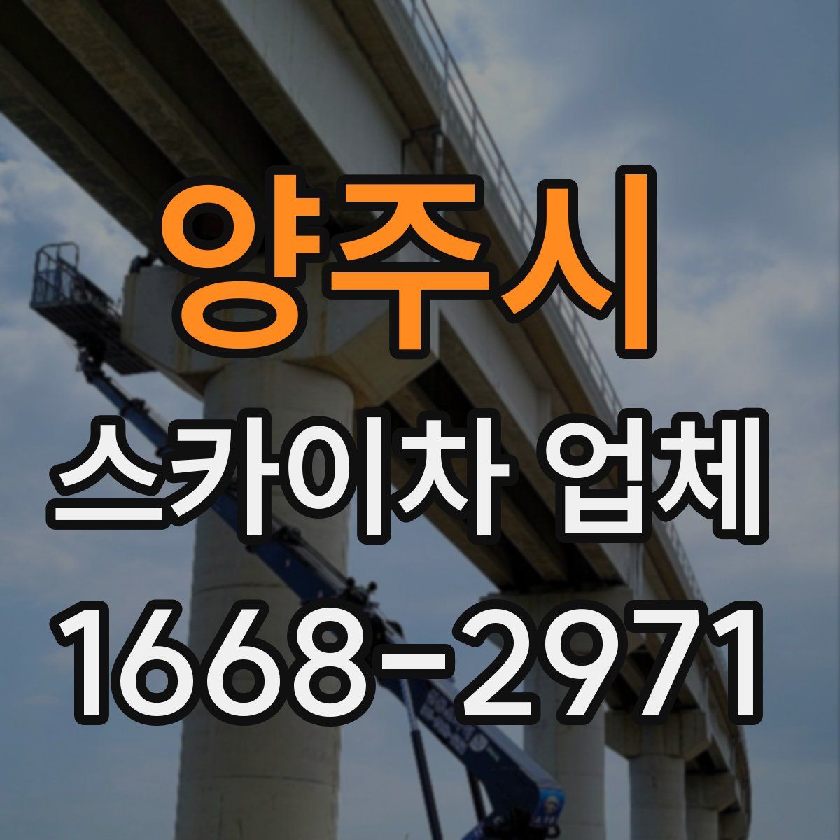 양주시 스카이차 업체