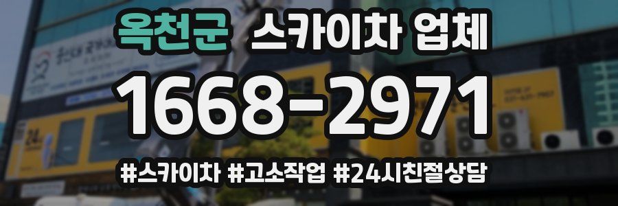 옥천군 스카이차 업체