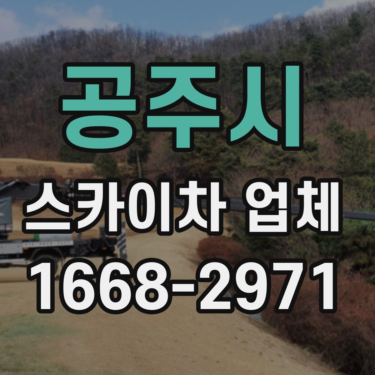 공주시 스카이차 업체