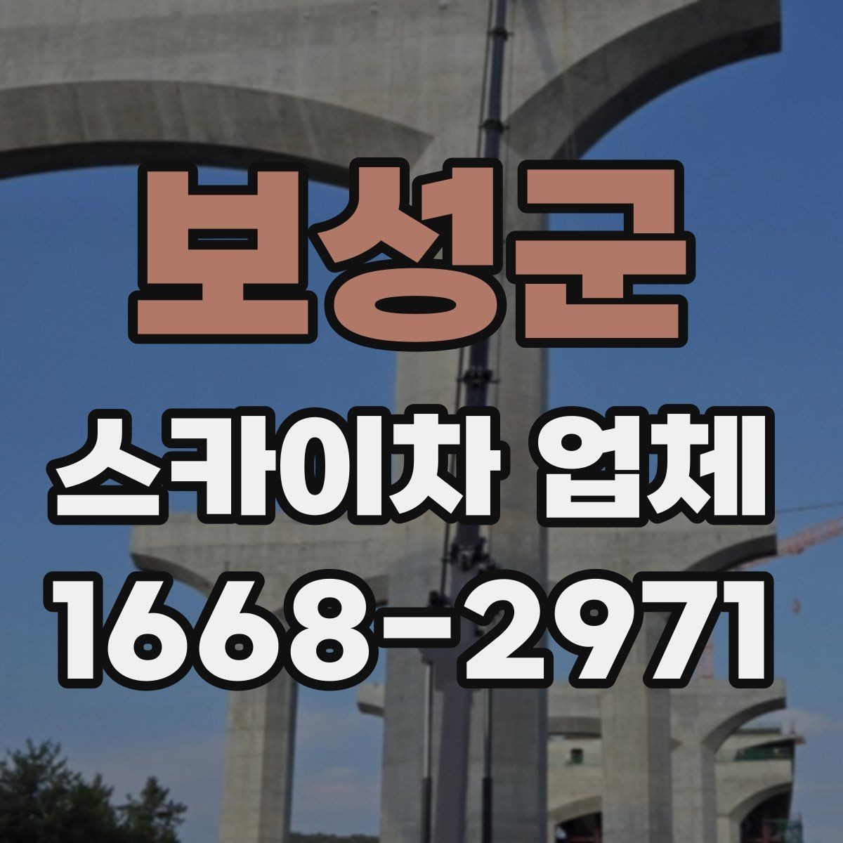 보성군 스카이차 업체 이용을 계획할 때 참고할 사항