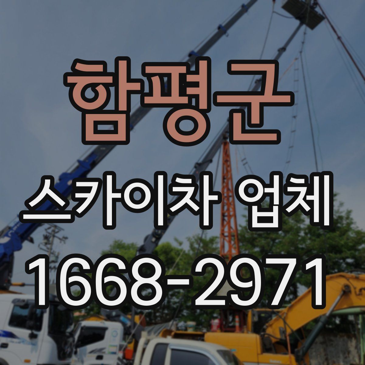함평군 스카이차 업체