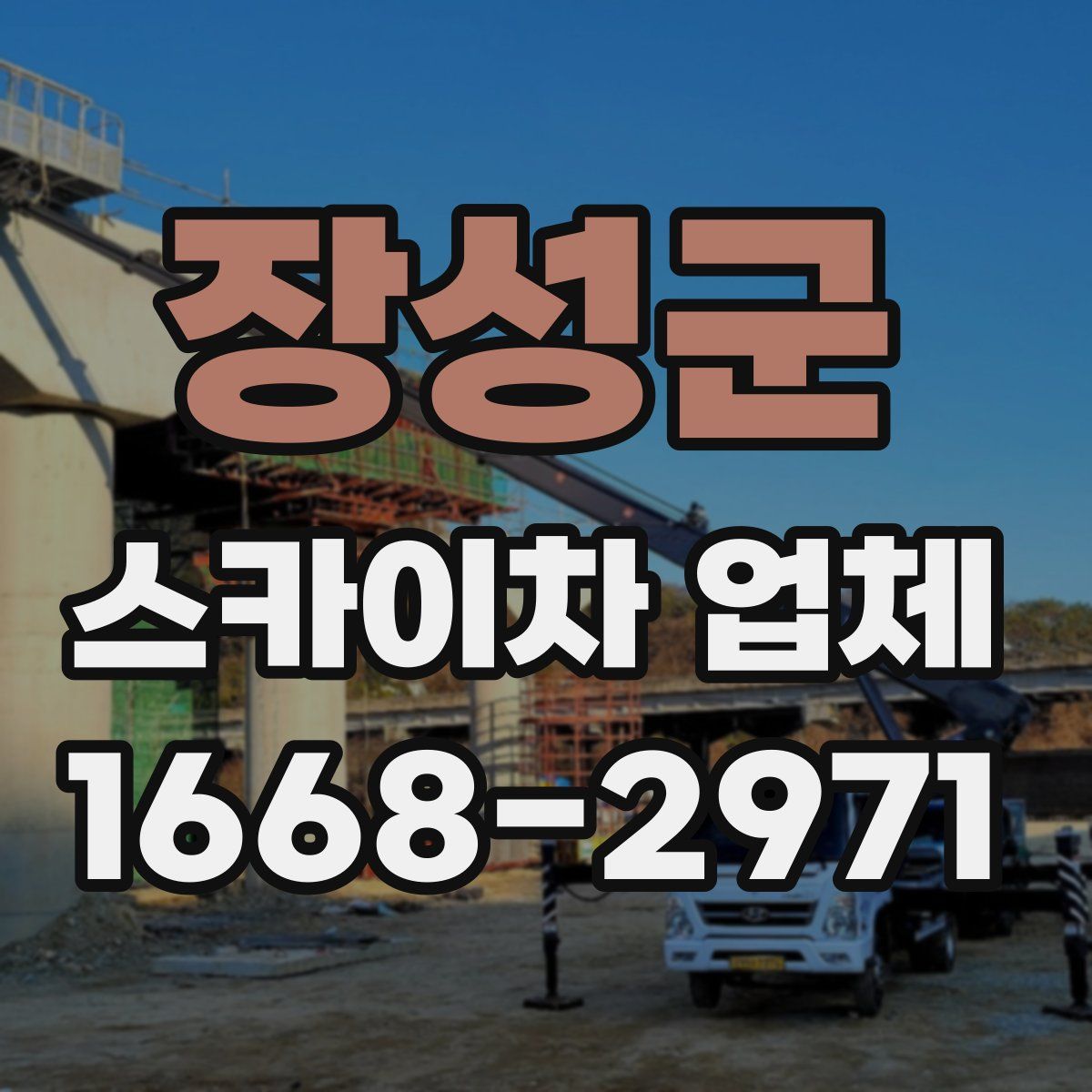 장성군 스카이차 업체