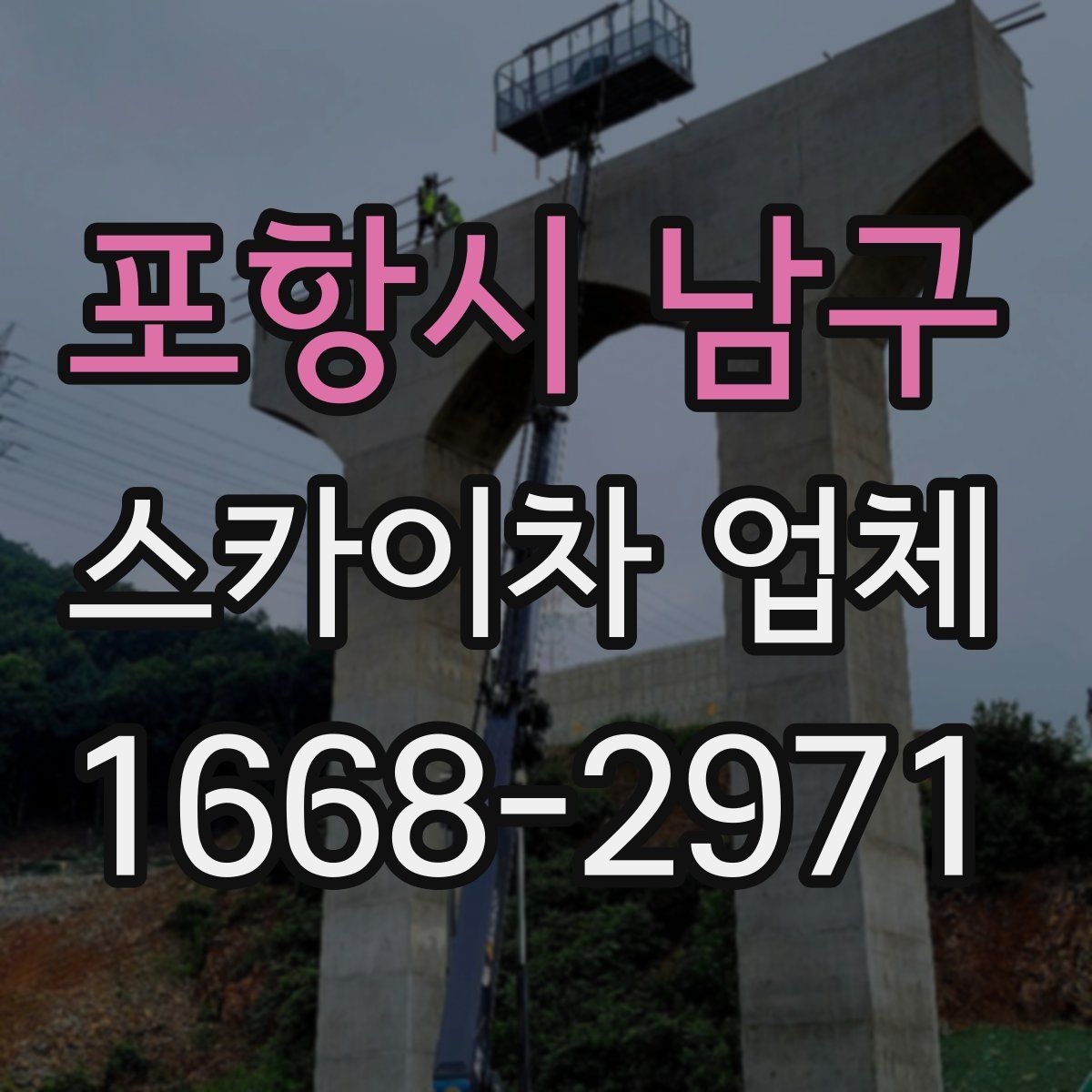 포항시 남구 스카이차 업체