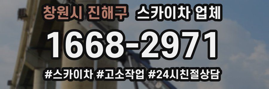 창원시 진해구 스카이차 업체