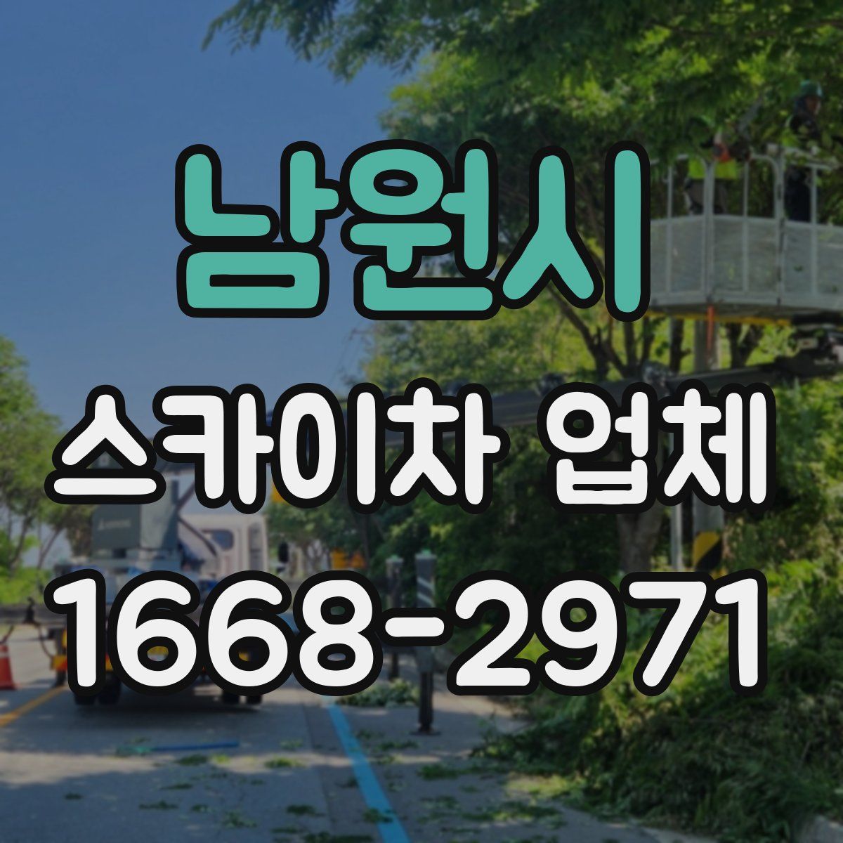 남원시 스카이차 업체