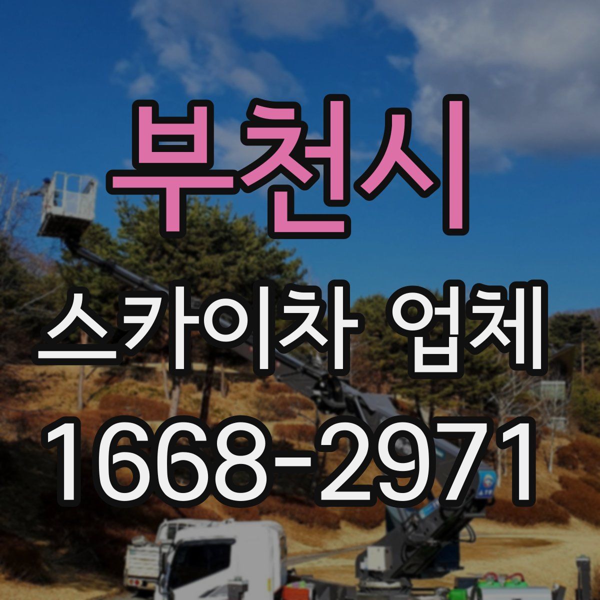 부천시 스카이차 업체