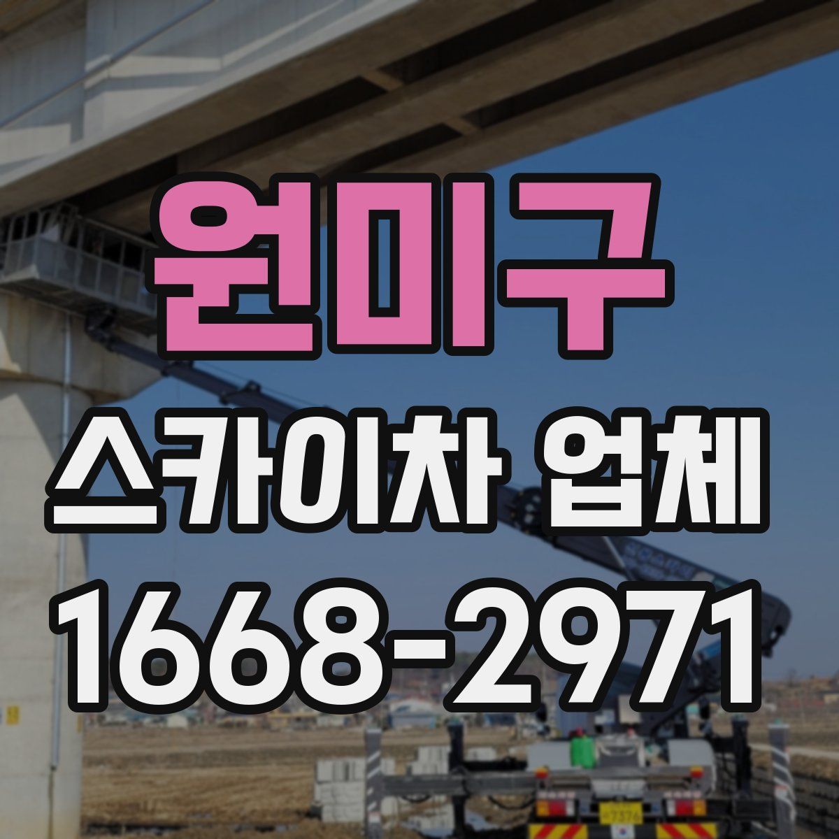 원미구 스카이차 업체