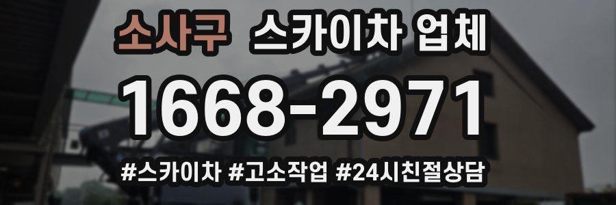 소사구 스카이차 업체