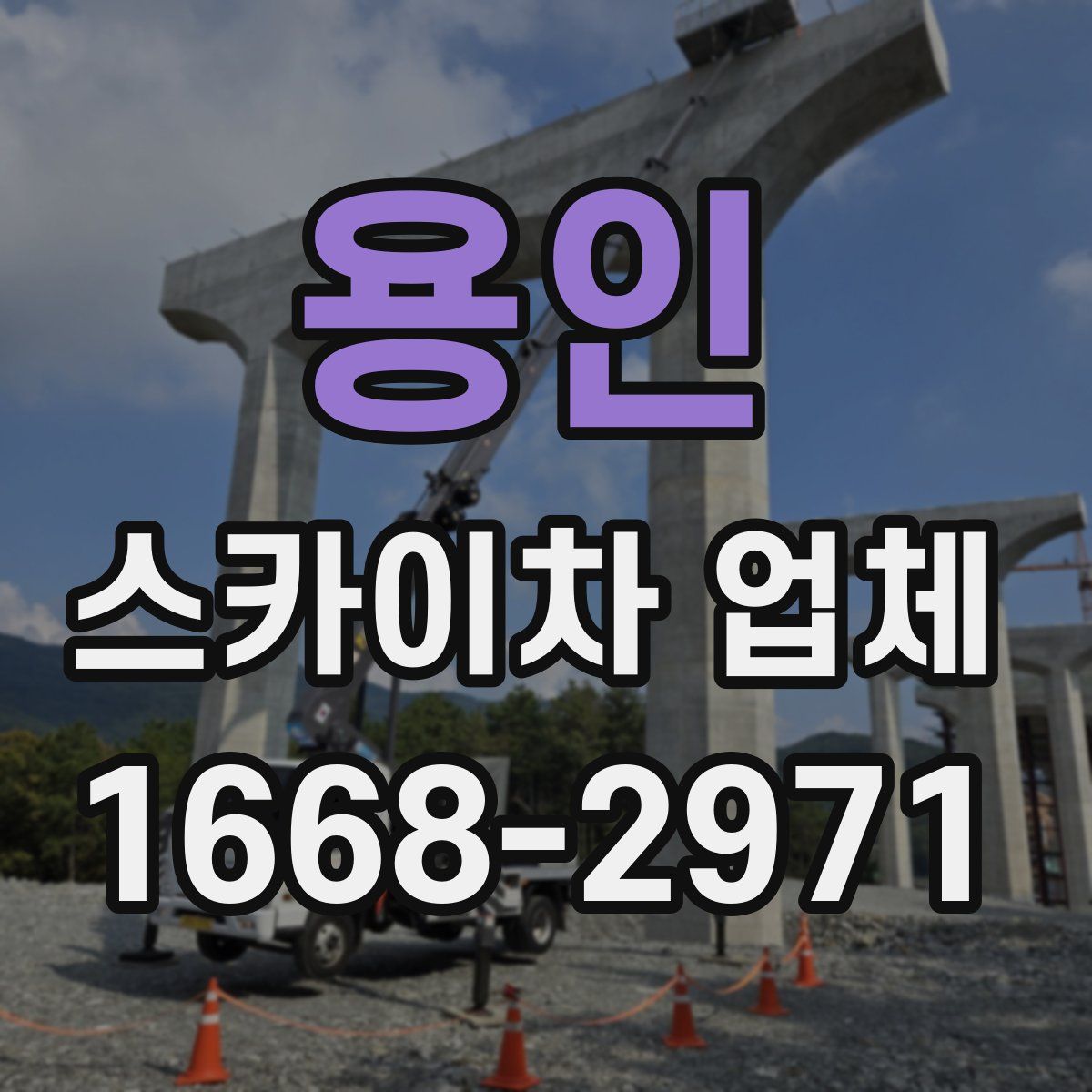 용인 스카이차 업체