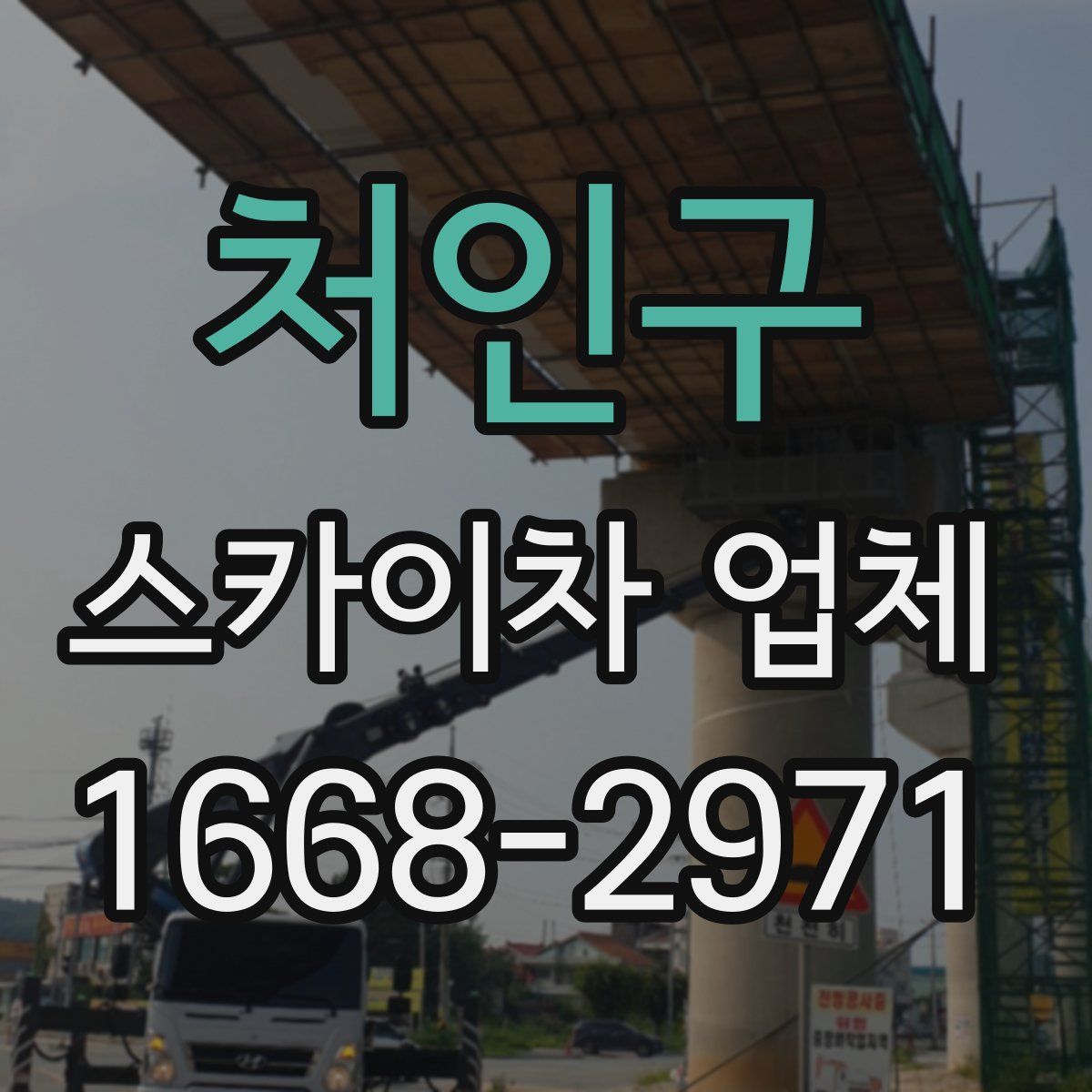 처인구 스카이차 업체