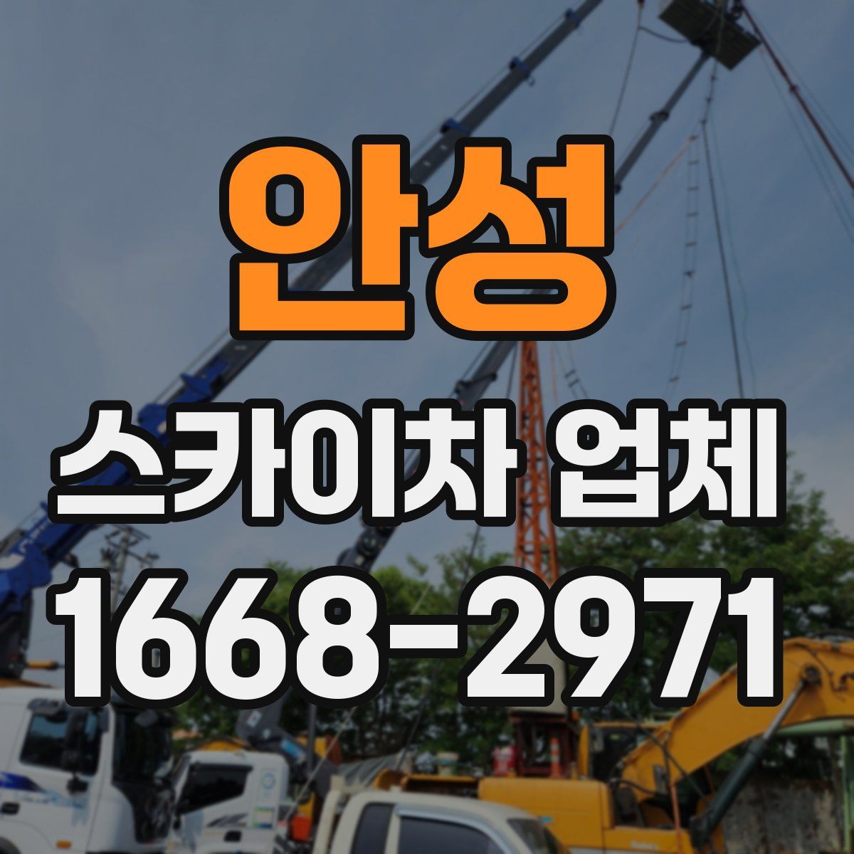 안성 스카이차 업체