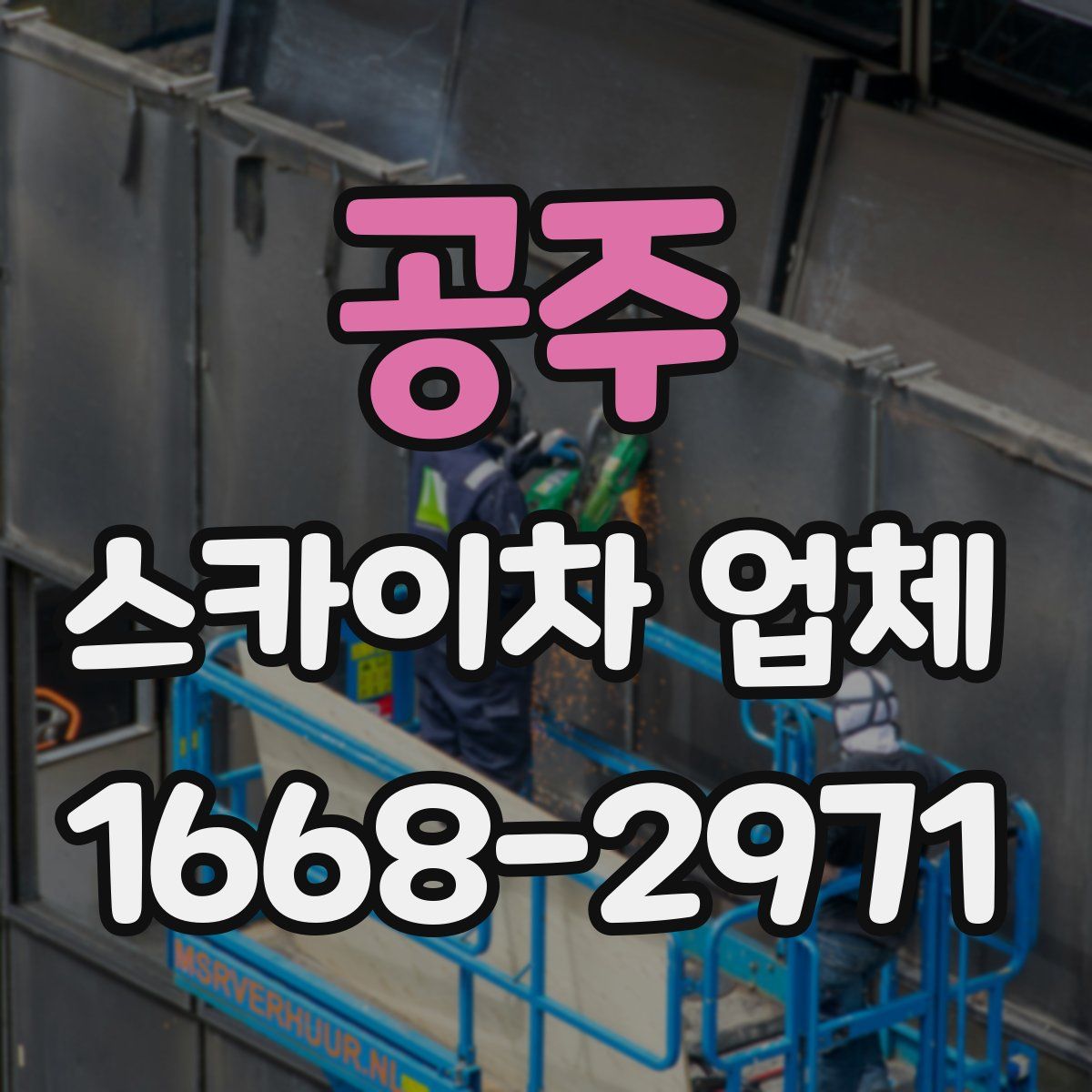 공주 스카이차 업체