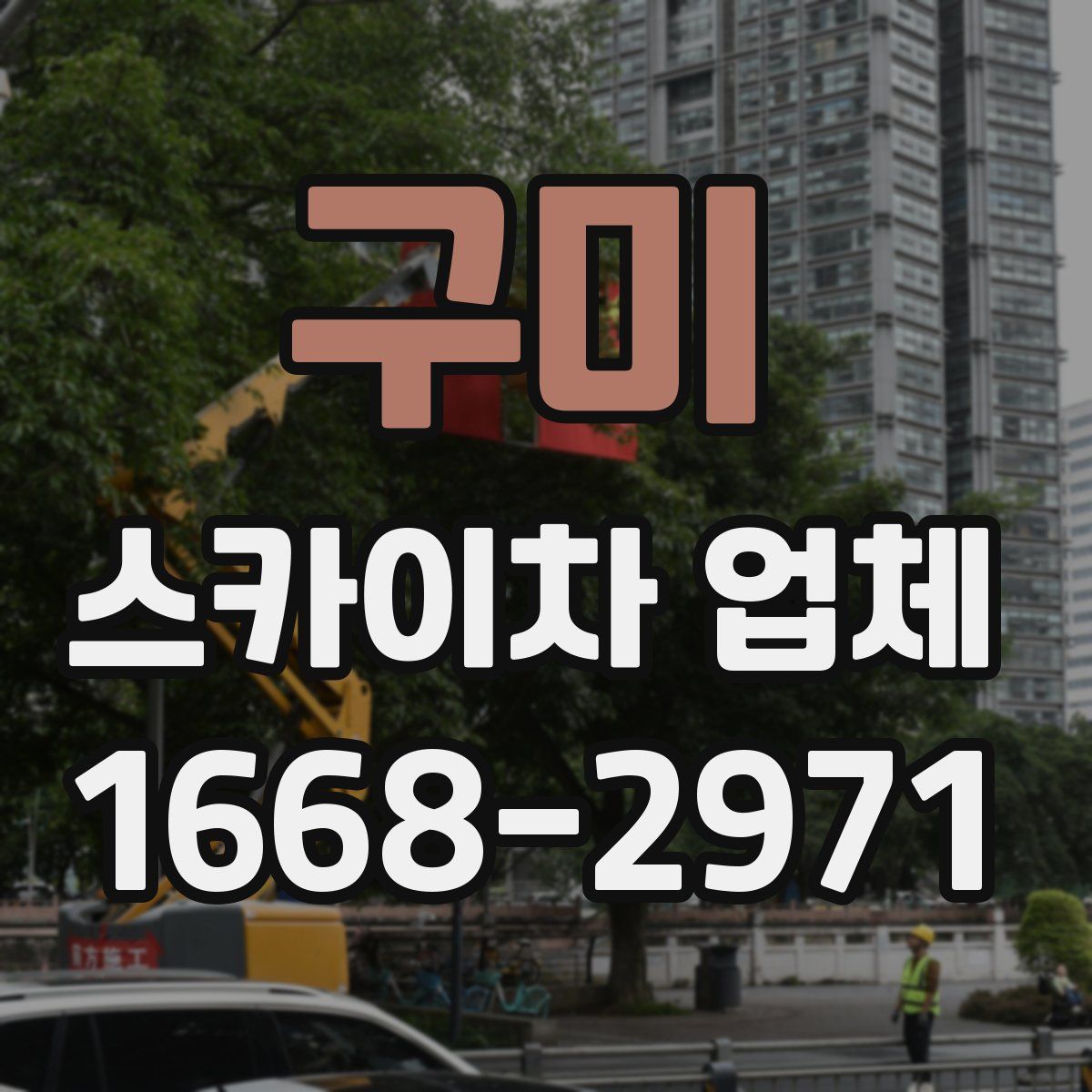구미 스카이차 업체