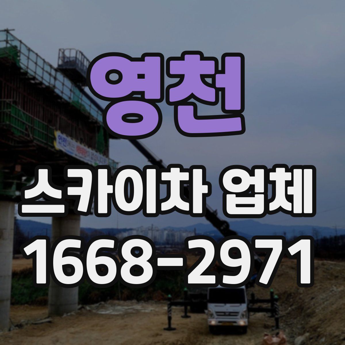영천 스카이차 업체