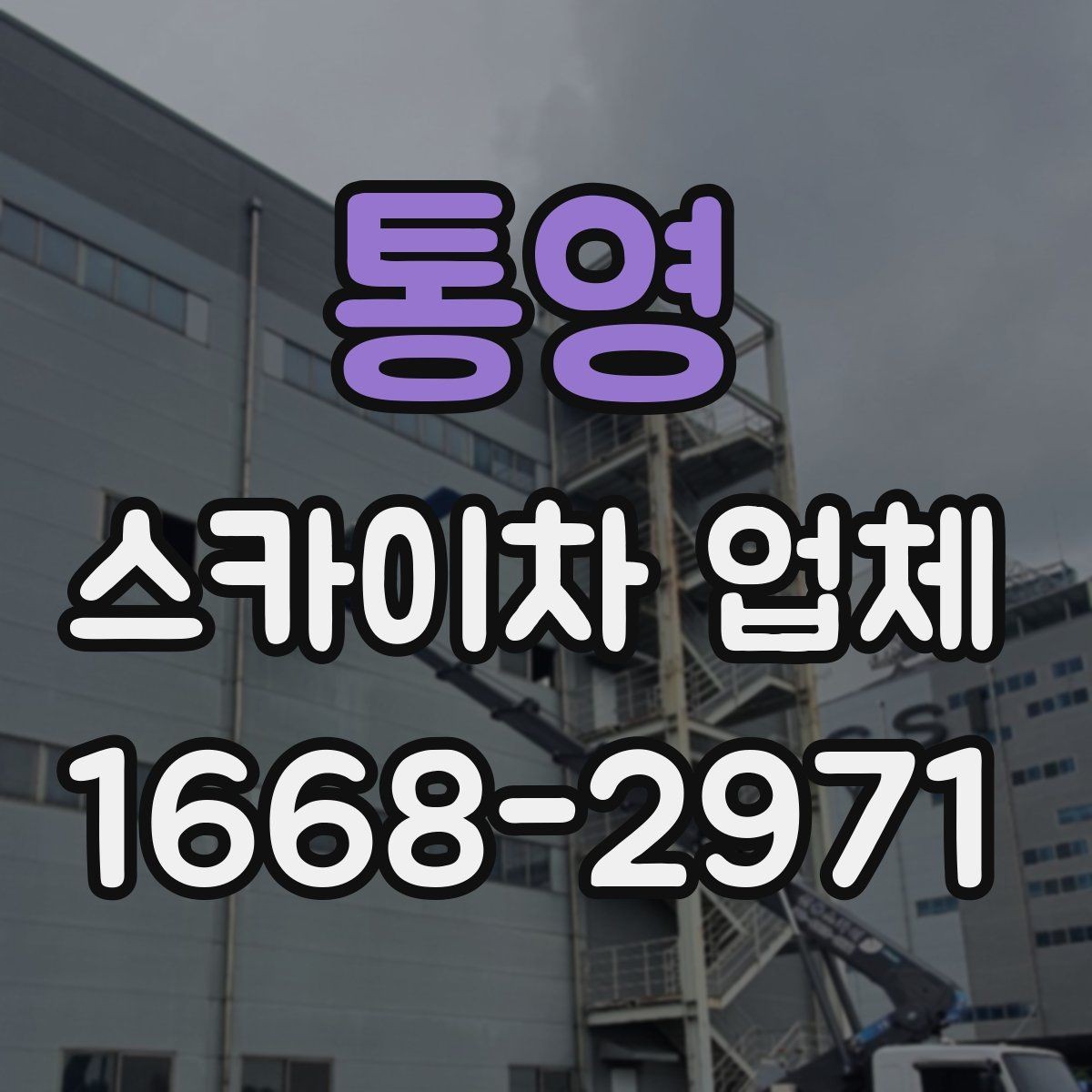 통영 스카이차 업체 상담 과정에서 확인할 질문들