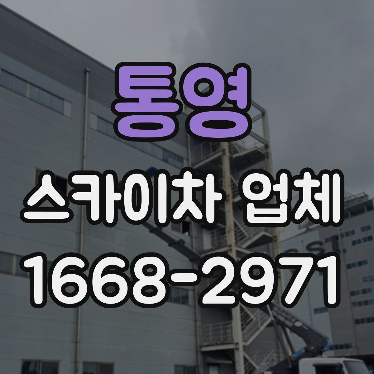 통영 스카이차 업체