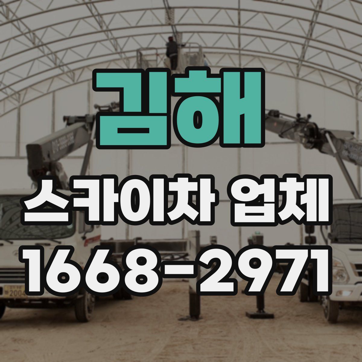 김해 스카이차 업체