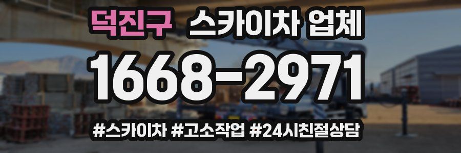 덕진구 스카이차 업체