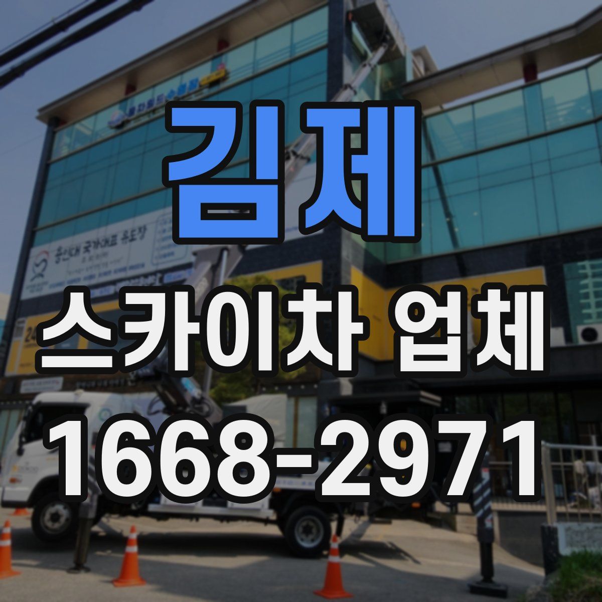 김제 스카이차 업체