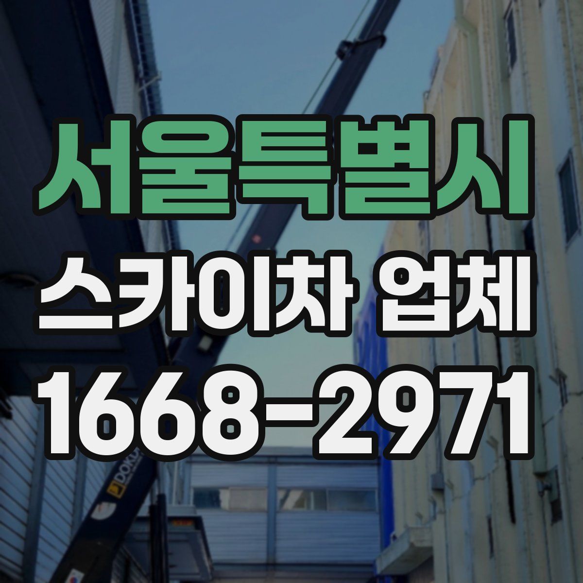 서울특별시 스카이차 업체