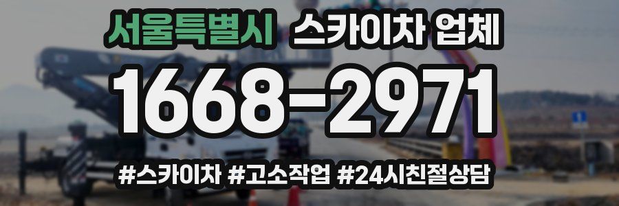 서울특별시 스카이차 업체