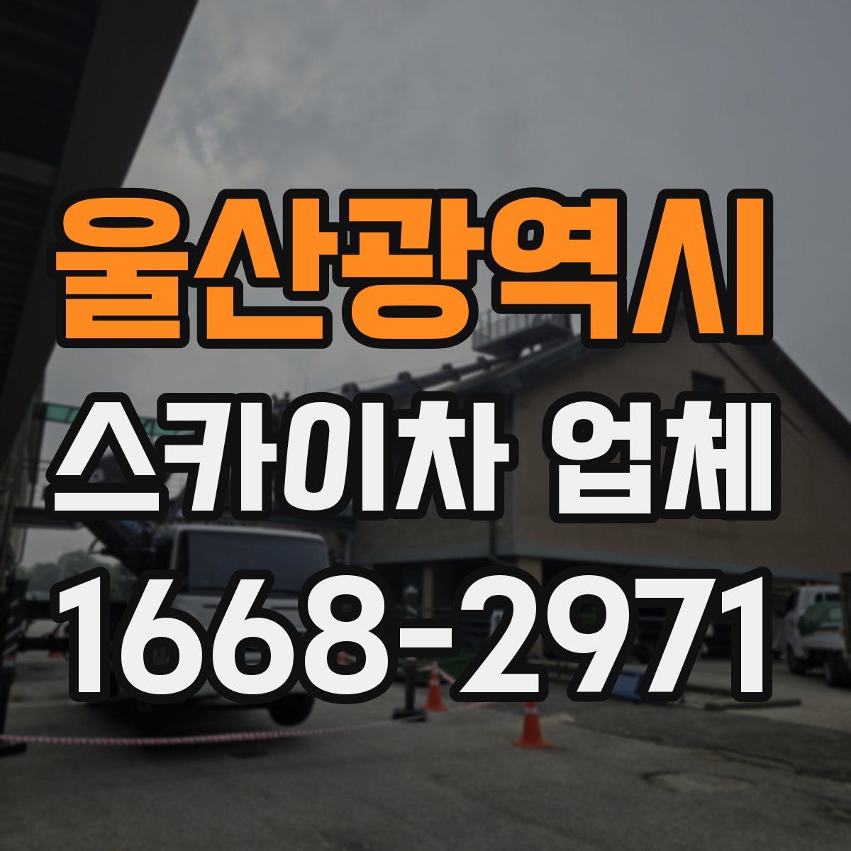 울산광역시 스카이차 업체