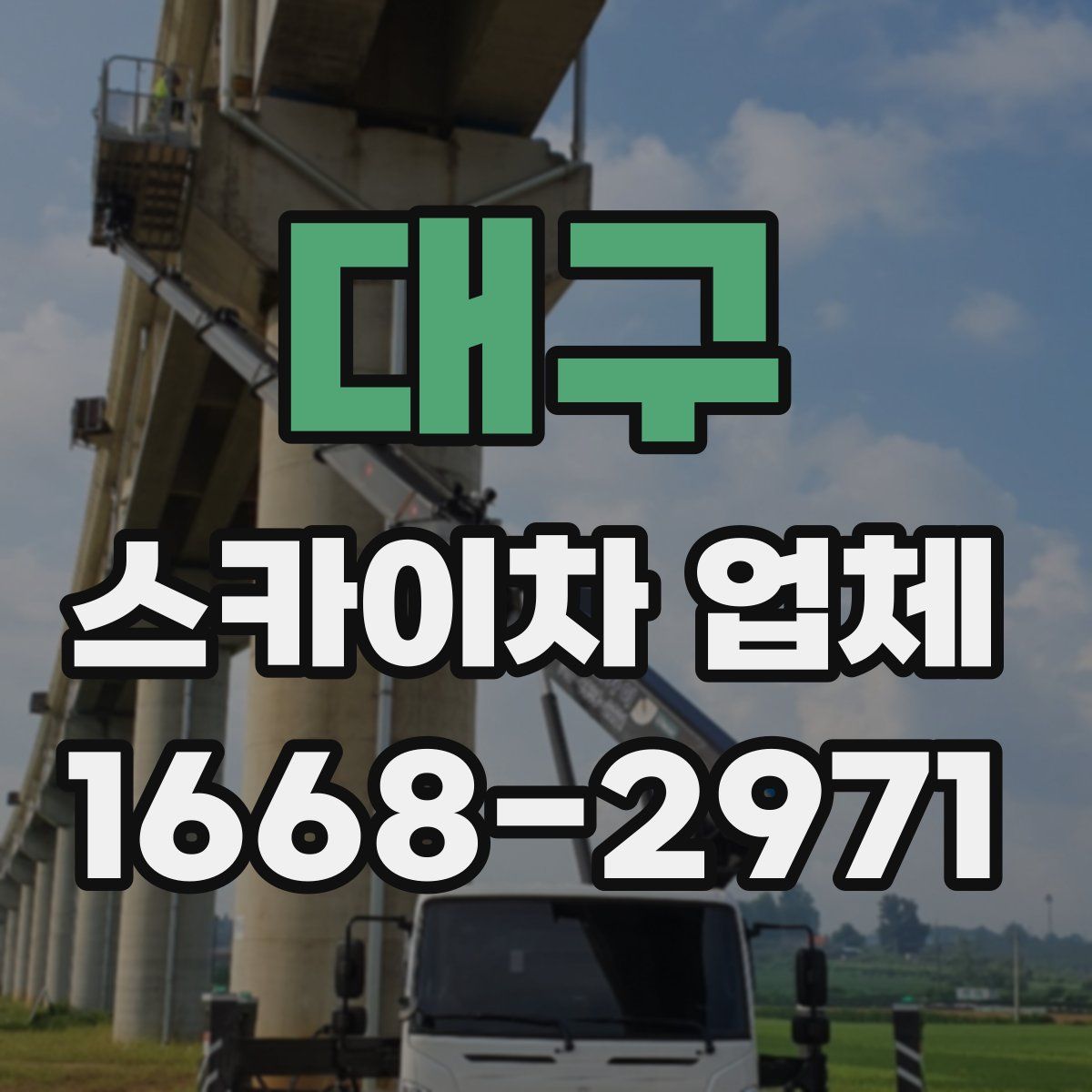대구 스카이차 업체