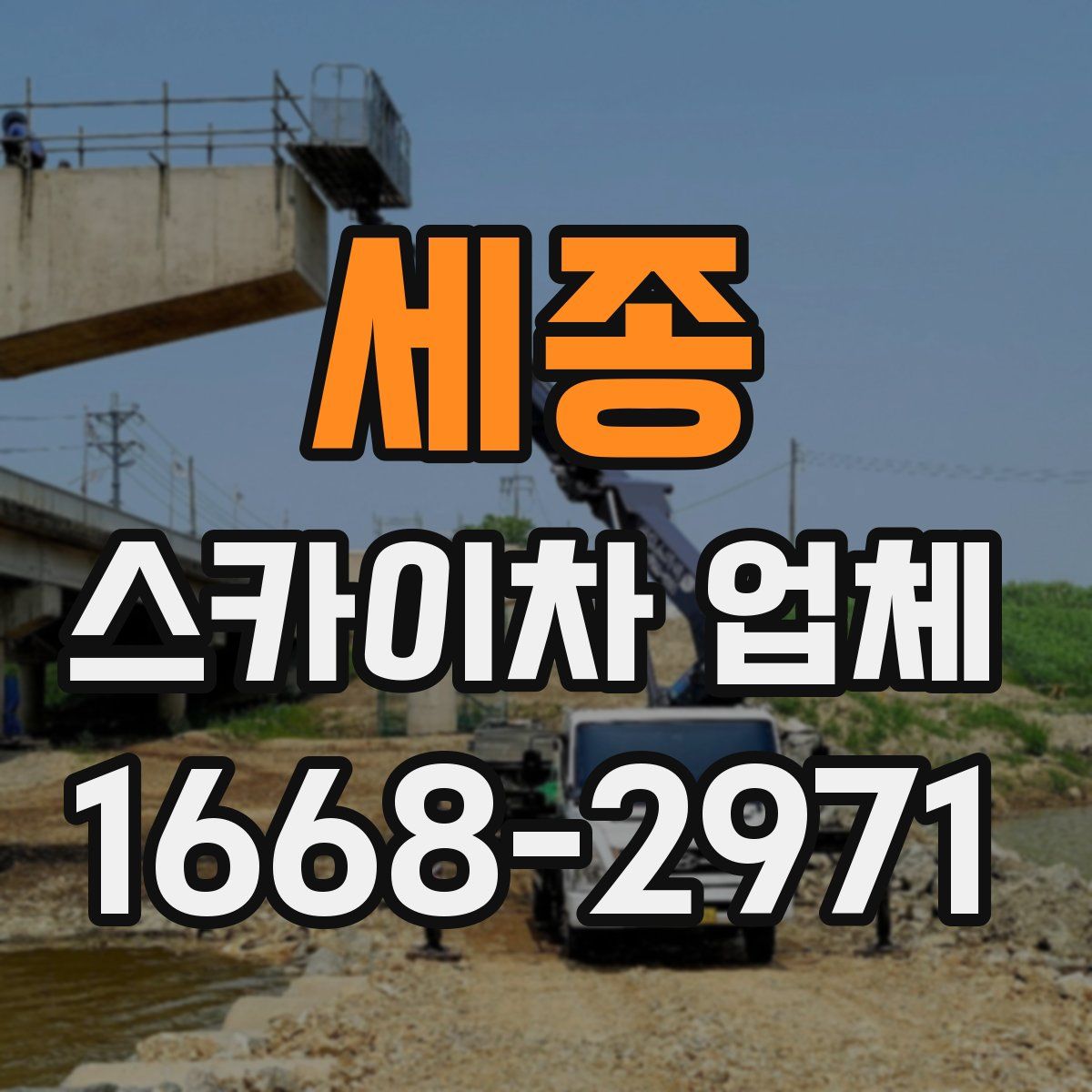 세종 스카이차 업체